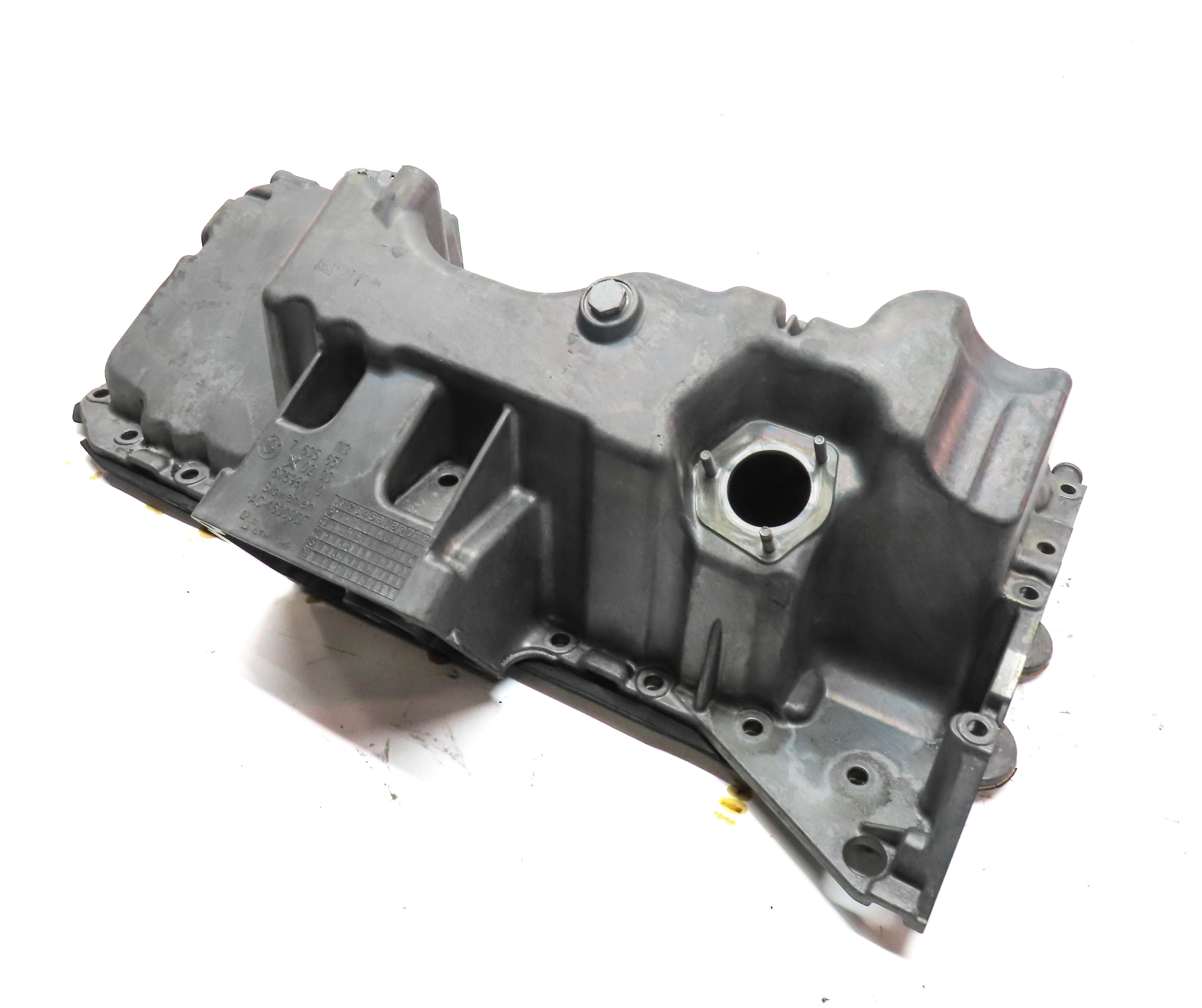 2014-2019 BMW X5 X6 (F15 F16) 3.0L N55 TURBO ENGINE OIL PAN FLUID PAN SUMP — exact item pictured